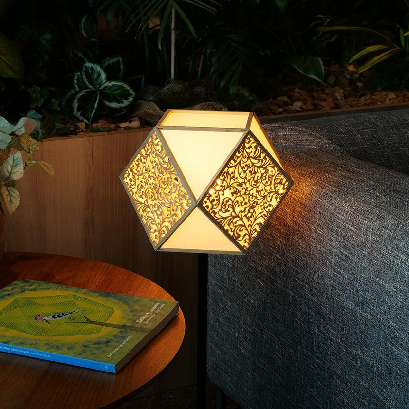 【スタンドライト・照明】KIRIKO Stand Light 桝形 (S-Lサイズ) | 京指物 | 村山木工 (大型配送料2,500円) - Image 7