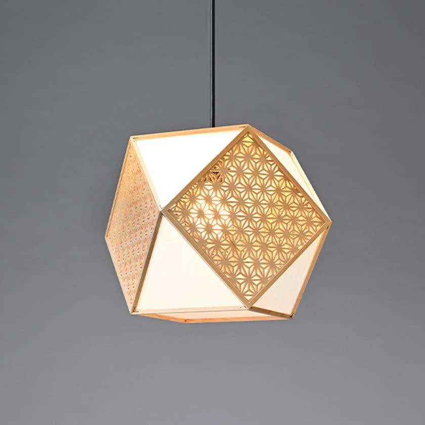 【ペンダントライト・照明】KIRIKO Pendant Light 七宝 (S-Lサイズ) | 京指物 | 村山木工 (大型配送料2,500円) - Image 4