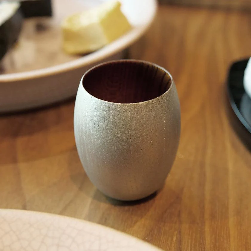 【ぐい呑】のどか 欅 | 漆器 | ユーエンアート - Image 3