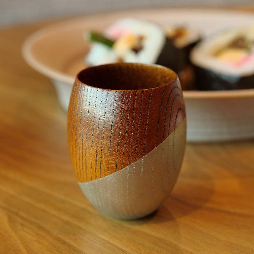 【ぐい呑】のどか 欅 | 漆器 | ユーエンアート - Image 7