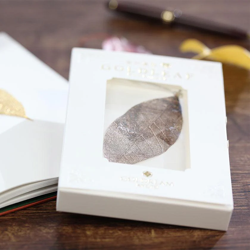 【ブックマーカー】GOLDLEAF PLATINUM 京都の職人がおくる小さいアート | 金箔押 | GOLDREAM KYOTO - Image 6