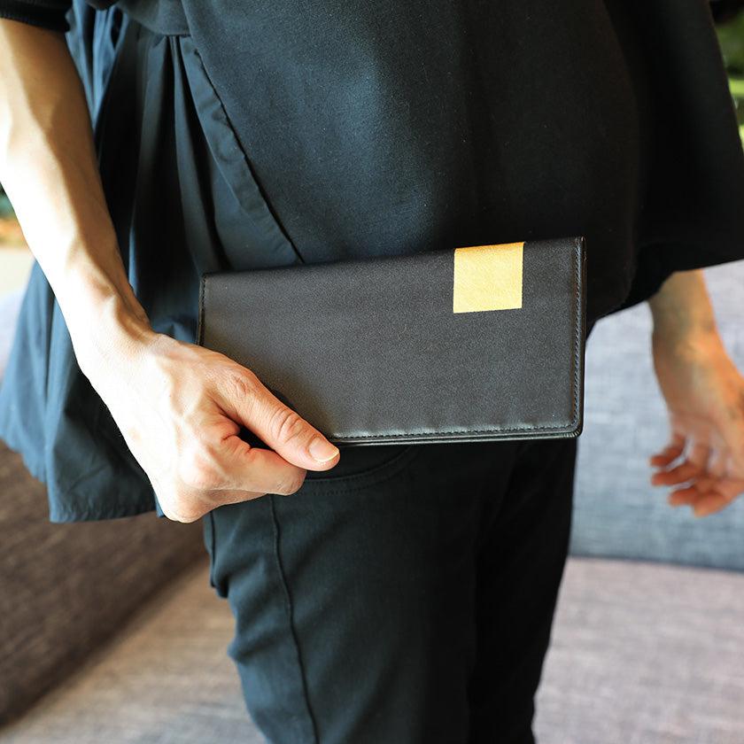 【長財布】BYOBU 京都の金箔押し仕上げ | 金箔押 | GOLDREAM KYOTO - Image 11