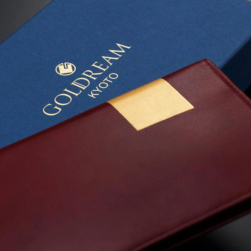 【長財布】BYOBU 京都の金箔押し仕上げ | 金箔押 | GOLDREAM KYOTO - Image 6