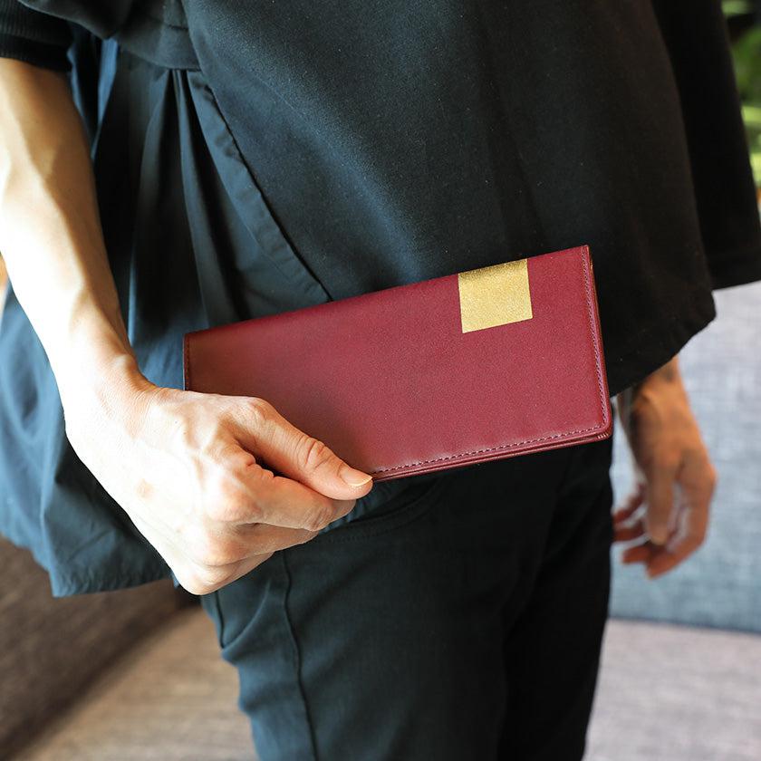 【長財布】BYOBU 京都の金箔押し仕上げ | 金箔押 | GOLDREAM KYOTO - Image 9