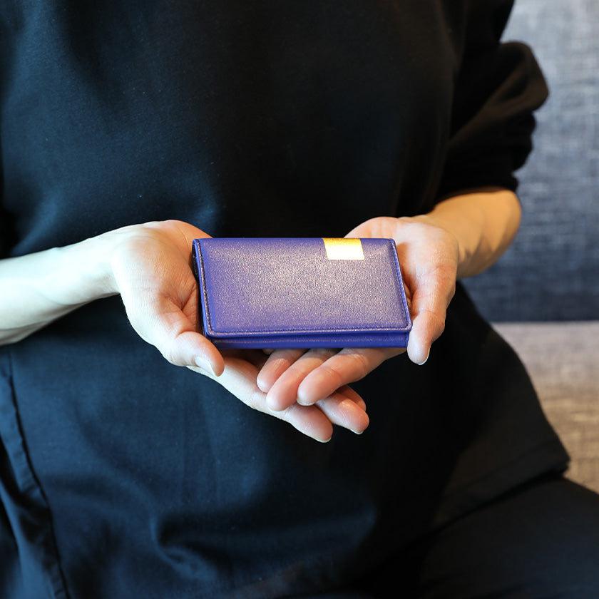 【カードケース 】BYOBU 京都の金箔押し仕上げ | 金箔押 | GOLDREAM KYOTO - Image 5