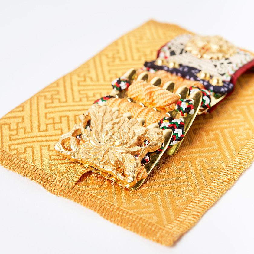【お守り】錺小鎧® 菊 #15 | 美術甲冑| Kyoto Armor - Image 6