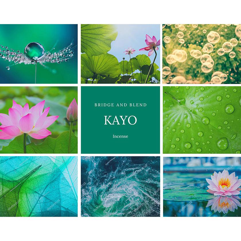 【お香】SIX IN SENSE KAYO 荷葉 (フルサイズ) | 調香 | BRIDGE AND BLEND - Image 3