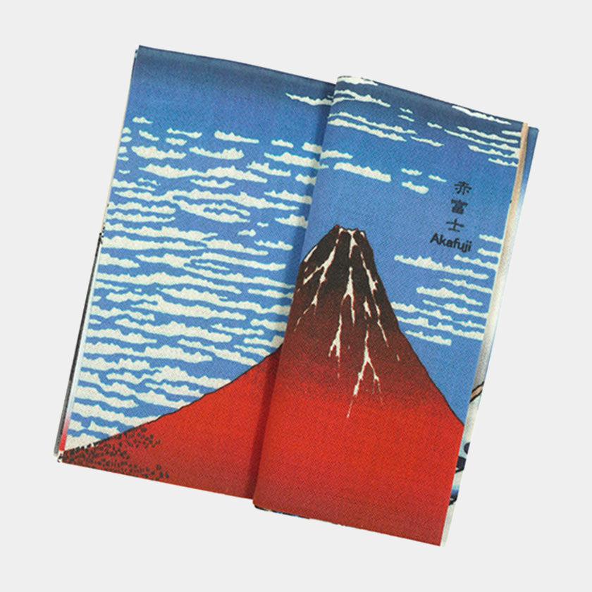 【手ぬぐい】てぬぐい本 北斎と広重 | 横浜捺染 | 濱文様 - Image 3