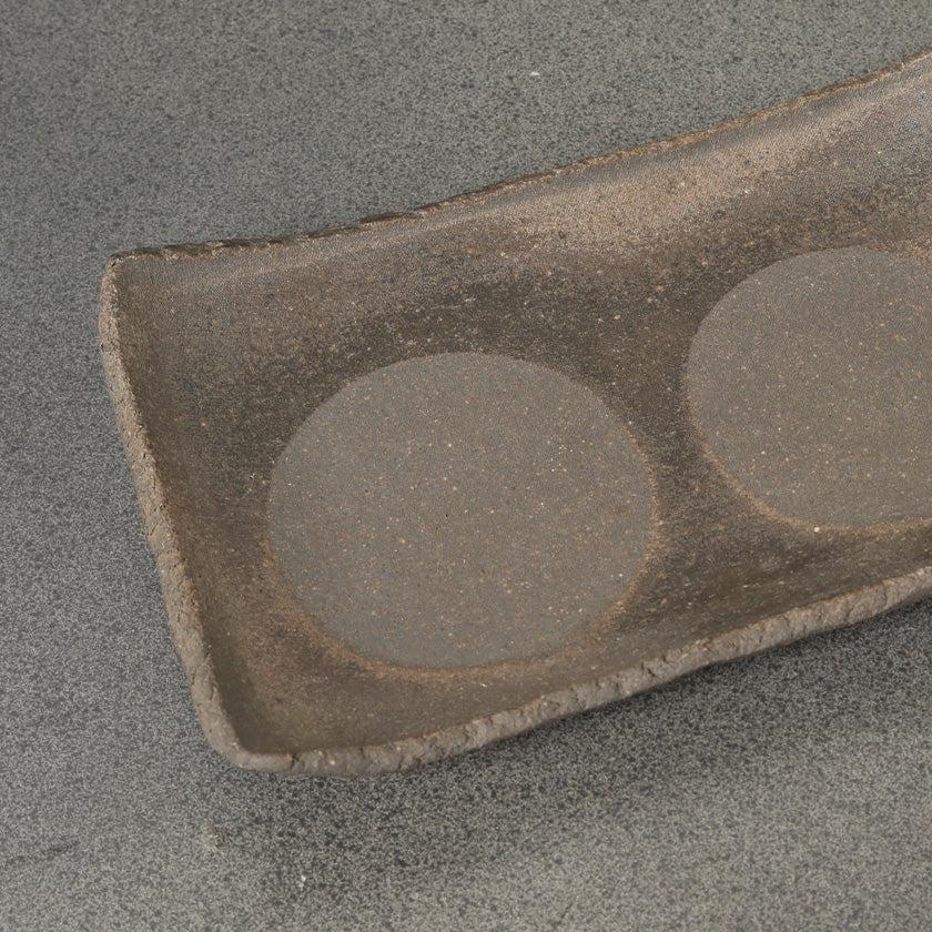 【皿】炻器長方皿 | 瀬戸焼 | 炻器 竹内真吾 - Image 4