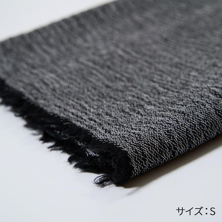 【ストール】播州織綿ウール (黒) | 播州織 | FUJI GAUZE - Image 8