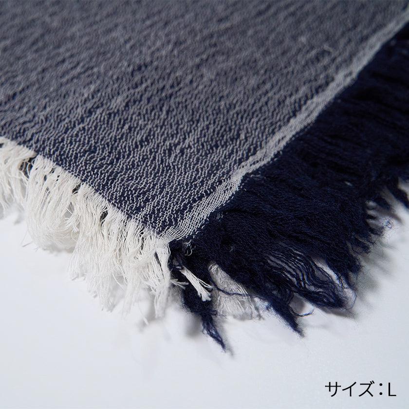 【ストール】播州織綿ウール (ネイビー) | 播州織 | FUJI GAUZE - Image 18