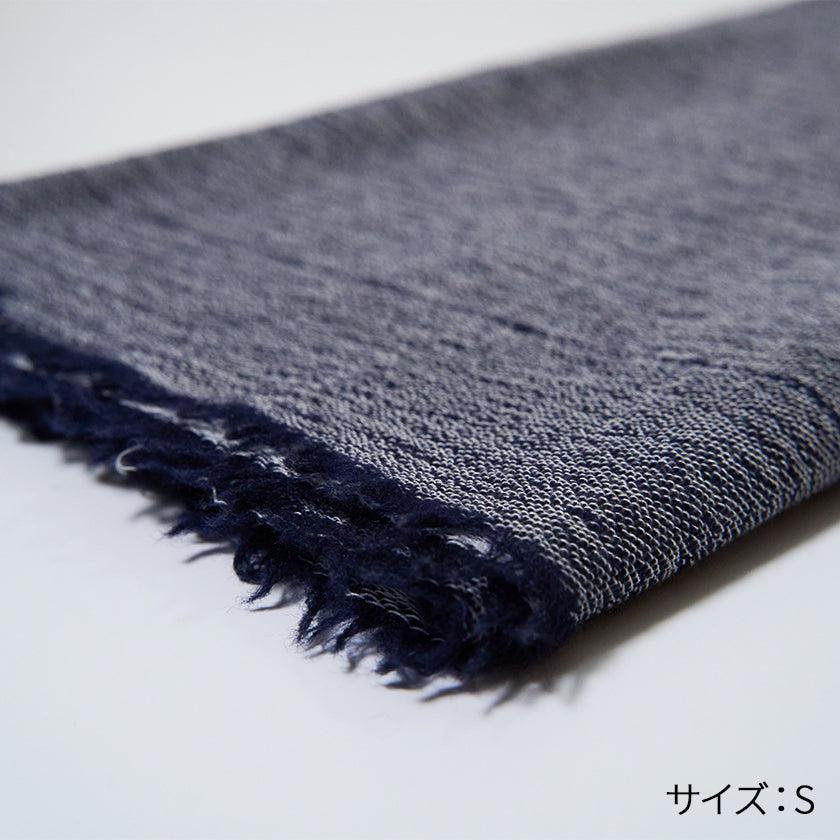 【ストール】播州織綿ウール (ネイビー) | 播州織 | FUJI GAUZE - Image 9