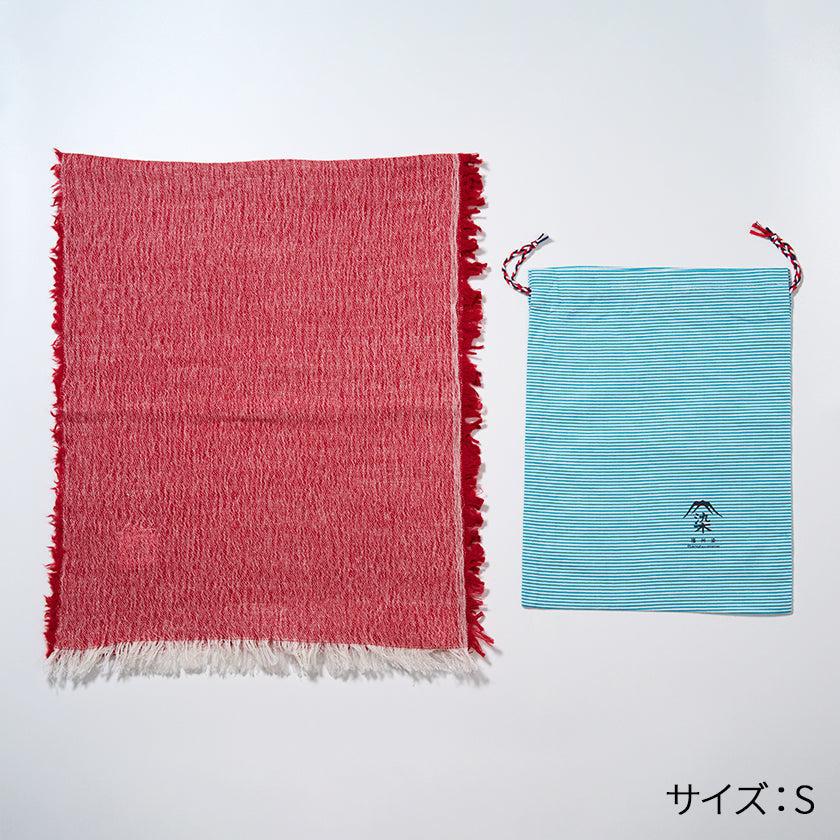 【ストール】播州織綿ウール (レッド) | 播州織 | FUJI GAUZE - Image 13