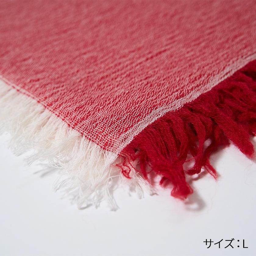 【ストール】播州織綿ウール (レッド) | 播州織 | FUJI GAUZE - Image 18