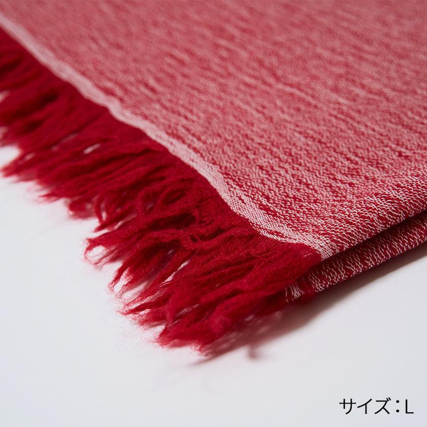 【ストール】播州織綿ウール (レッド) | 播州織 | FUJI GAUZE - Image 19