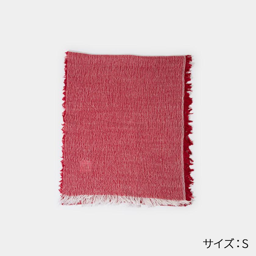 【ストール】播州織綿ウール (レッド) | 播州織 | FUJI GAUZE - Image 6