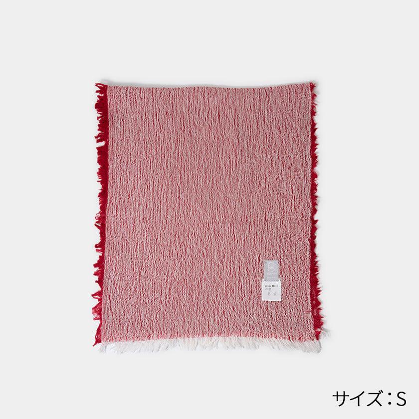 【ストール】播州織綿ウール (レッド) | 播州織 | FUJI GAUZE - Image 7