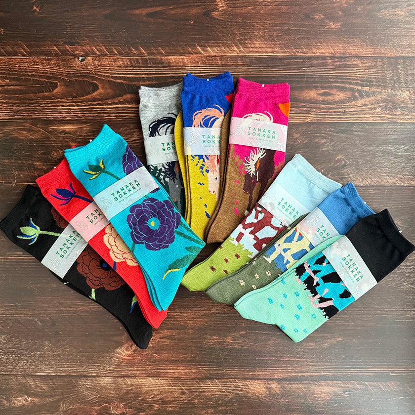 【靴下】GARA SOCKS (RANRAN) | 靴下 | TANAKA SOKKEN - Image 12
