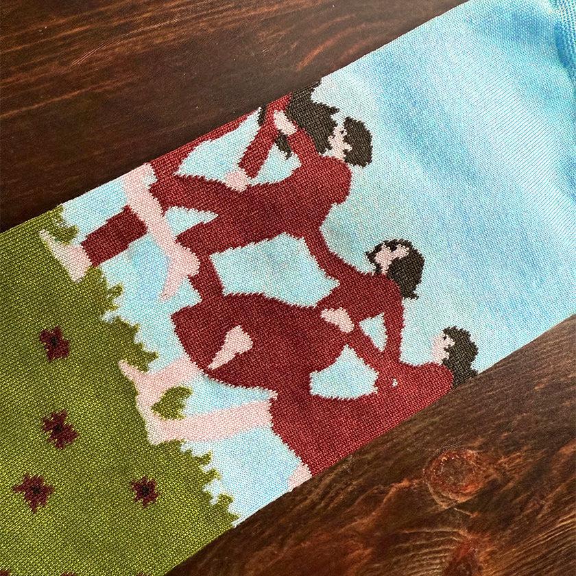 【靴下】GARA SOCKS (RANRAN) | 靴下 | TANAKA SOKKEN - Image 3