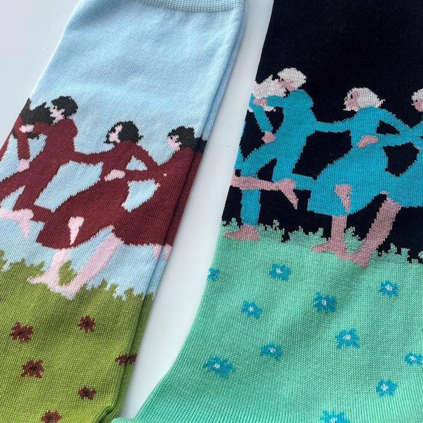 【靴下】GARA SOCKS (RANRAN) | 靴下 | TANAKA SOKKEN - Image 4