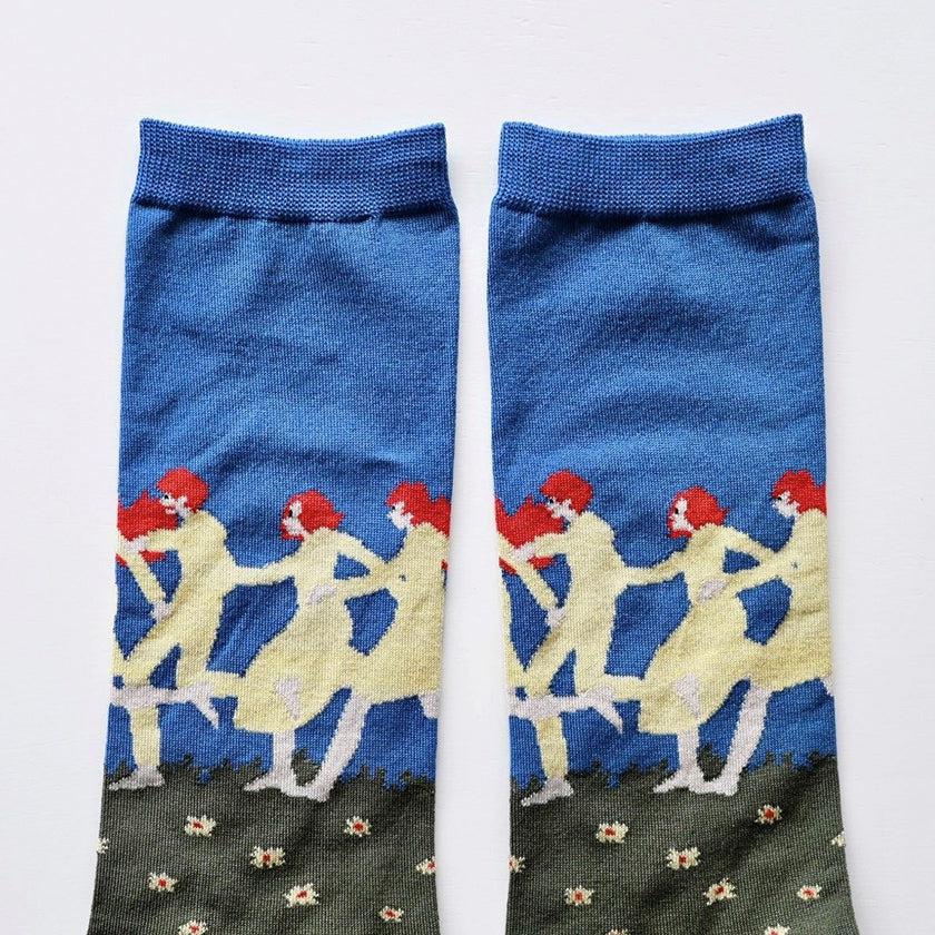 【靴下】GARA SOCKS (RANRAN) | 靴下 | TANAKA SOKKEN - Image 6
