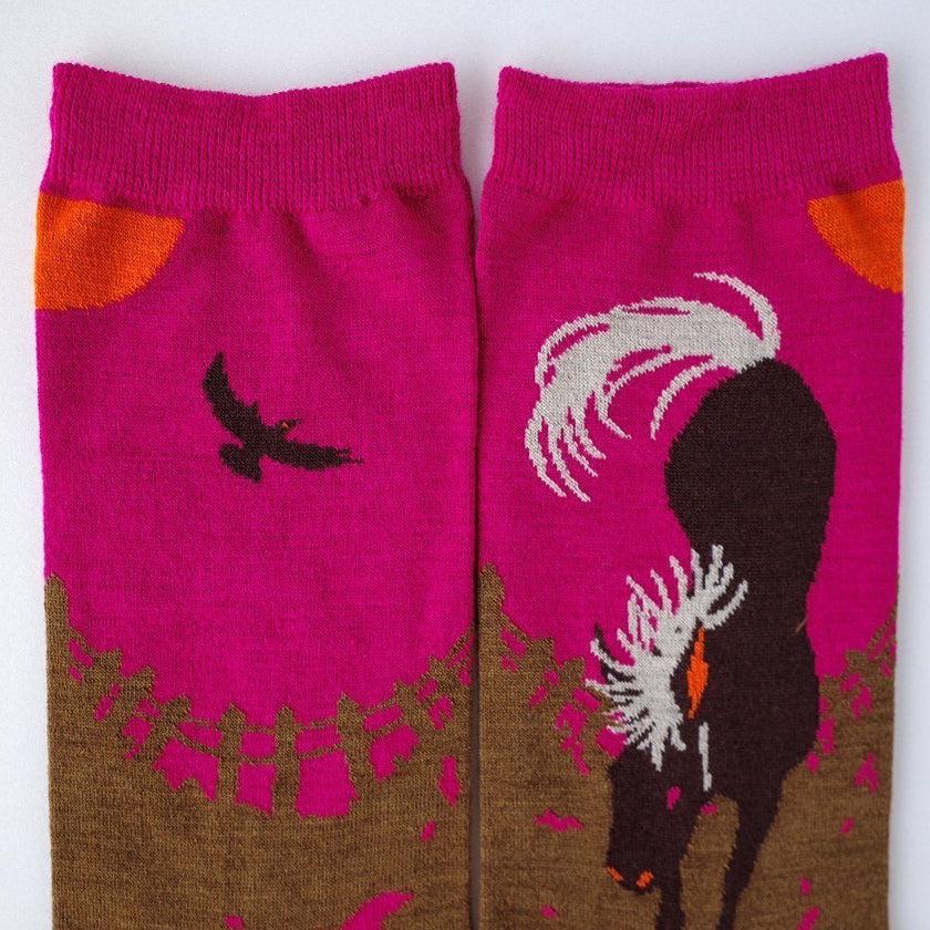 【靴下】GARA SOCKS (UMA) | 靴下 | TANAKA SOKKEN - Image 12