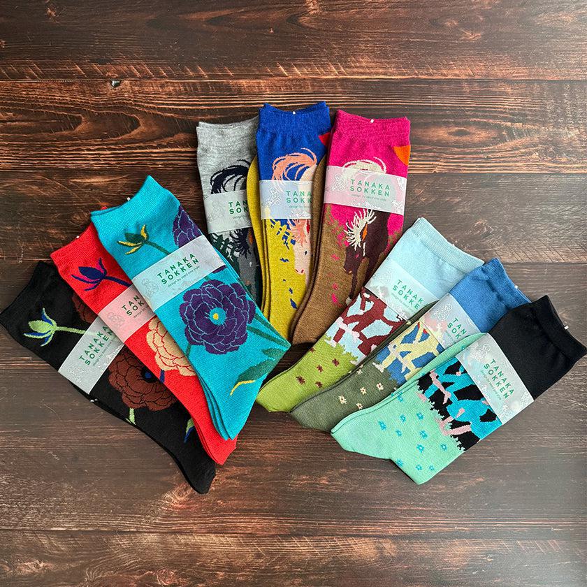 【靴下】GARA SOCKS (UMA) | 靴下 | TANAKA SOKKEN - Image 13