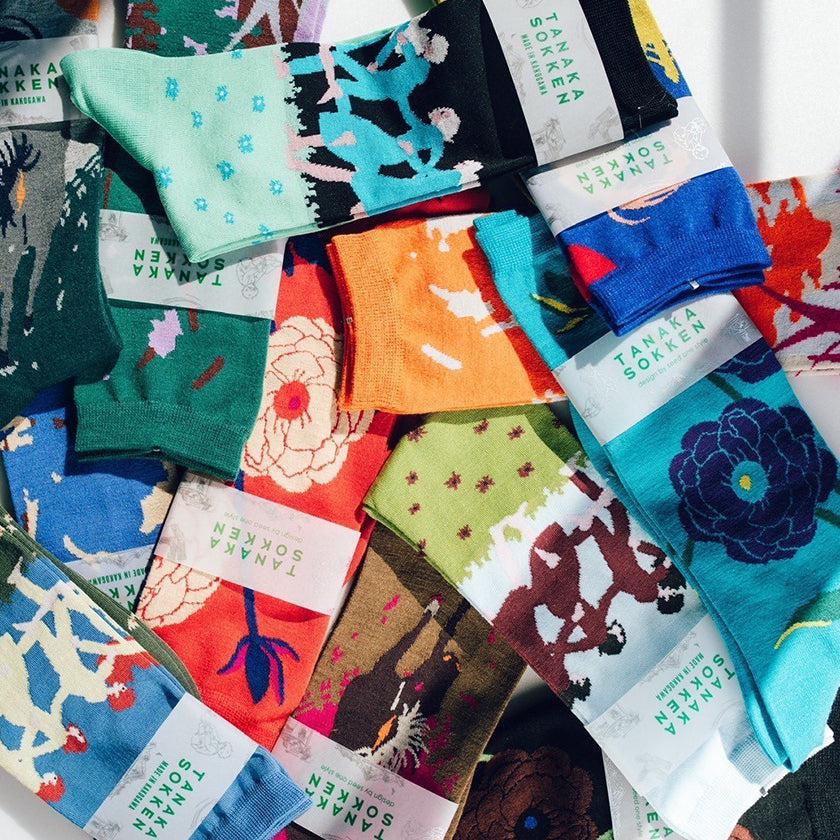 【靴下】GARA SOCKS (UMA) | 靴下 | TANAKA SOKKEN - Image 14