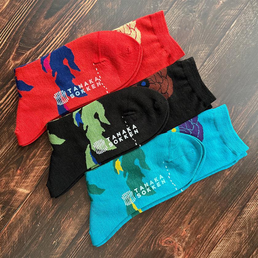 【靴下】GARA SOCKS (HANA) | 靴下 | TANAKA SOKKEN - Image 3