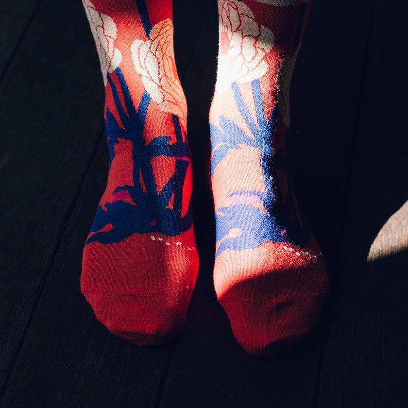 【靴下】GARA SOCKS (HANA) | 靴下 | TANAKA SOKKEN - Image 4