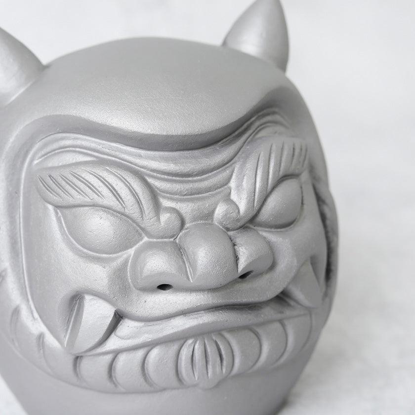 【鬼瓦インテリア】鬼達磨 Oni-Daruma 卓上 | 淡路鬼瓦 | 瓦廊 - Image 4