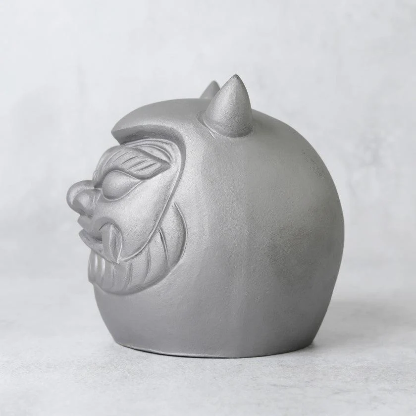 【鬼瓦インテリア】鬼達磨 Oni-Daruma 卓上 | 淡路鬼瓦 | 瓦廊 - Image 5