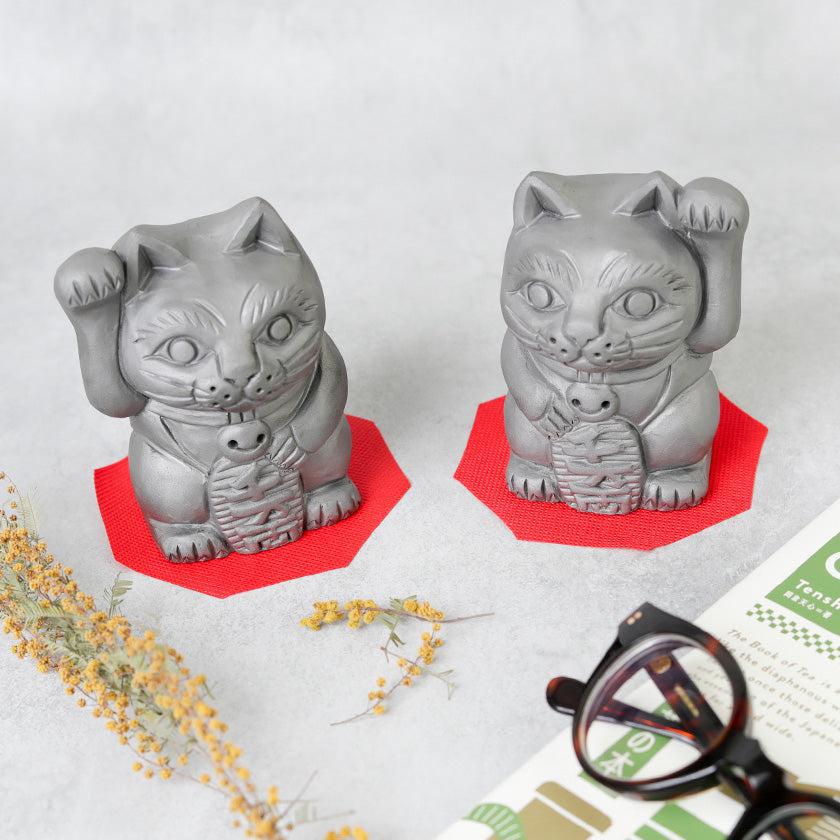 【招き猫】瓦の招き猫 | 淡路鬼瓦 | 瓦廊 - Image 2