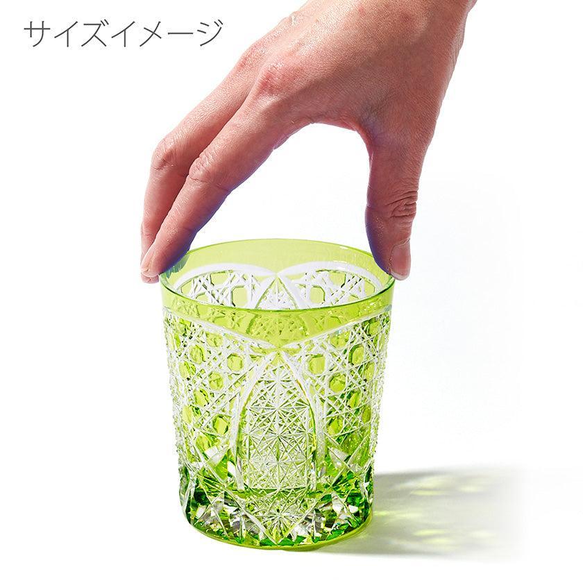 【江戸切子】菊繋ぎに籠目紋 オールドグラス | TABLEAU - Image 45