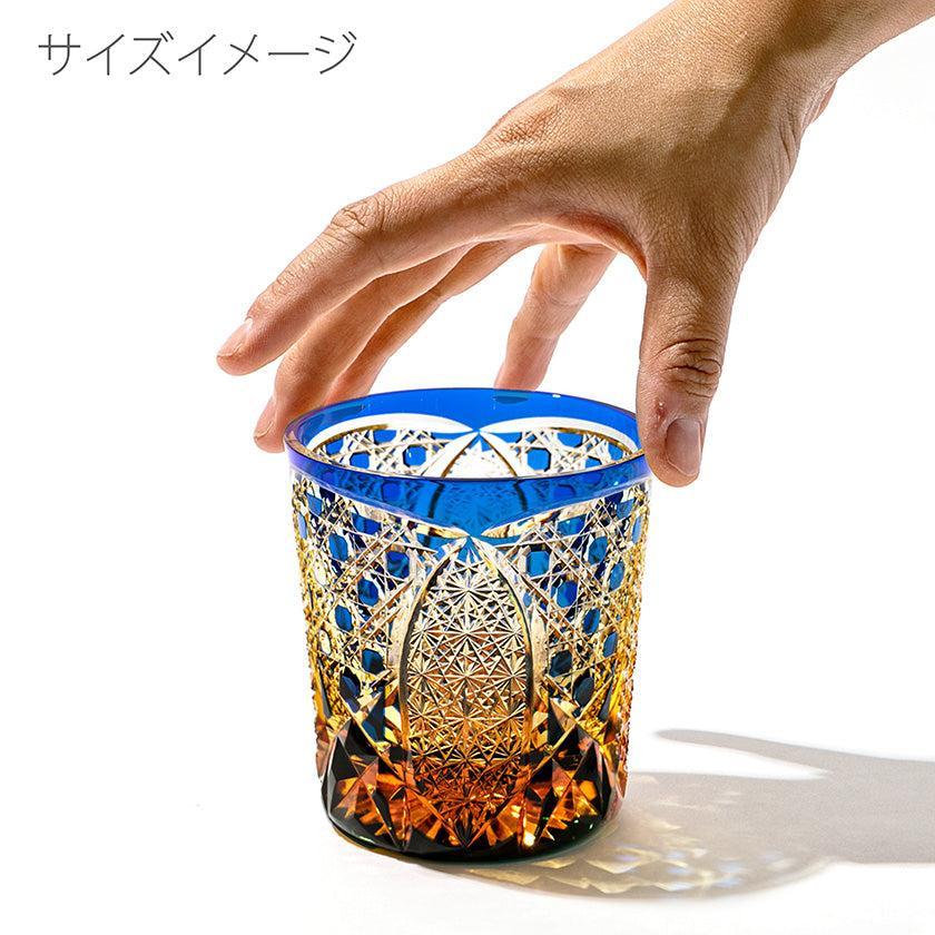 【江戸切子】菊繋ぎに籠目紋 オールドグラス | TABLEAU - Image 48