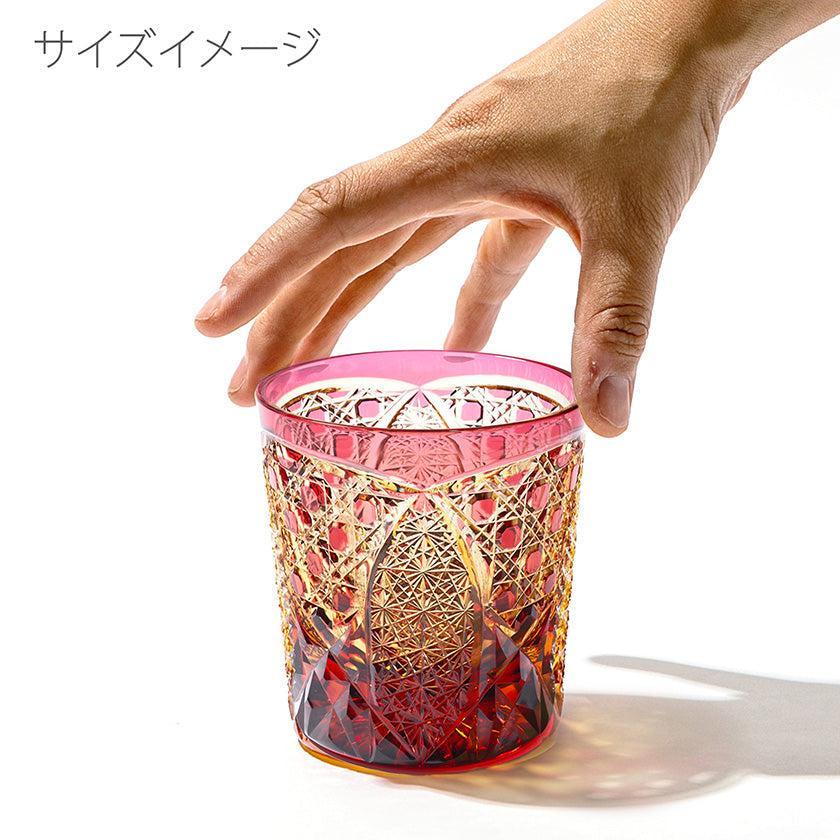 【江戸切子】菊繋ぎに籠目紋 オールドグラス | TABLEAU - Image 54