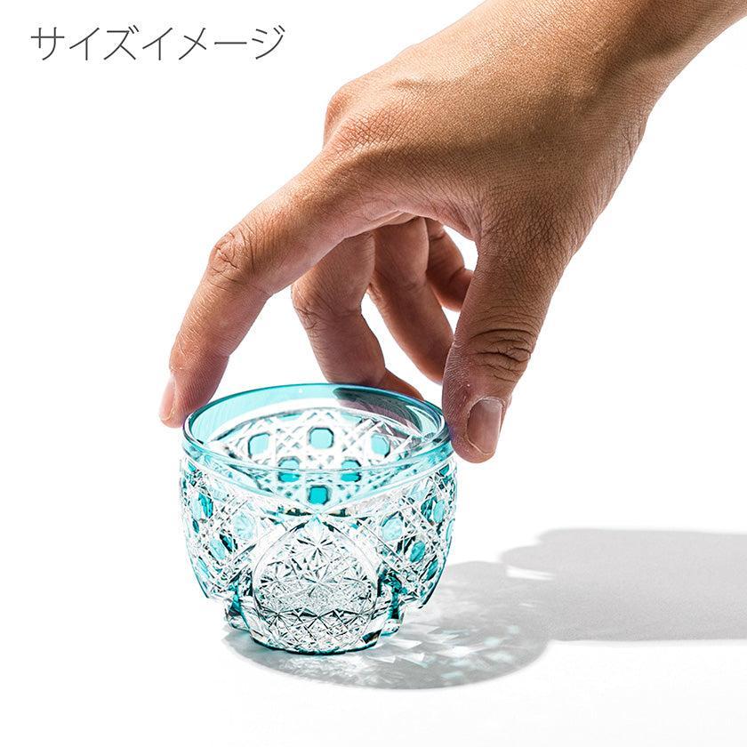 【江戸切子】菊繋ぎに籠目紋 ぐい呑 | TABLEAU - Image 29
