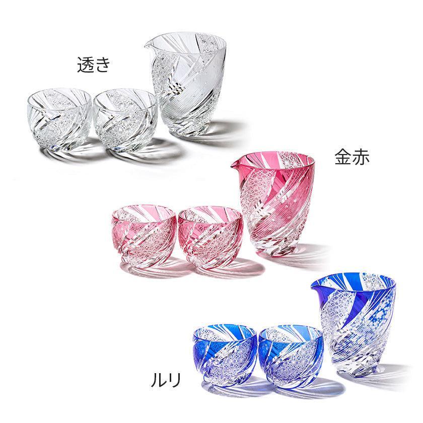 【江戸切子】流星 酒器三点揃 | TABLEAU - Image 10
