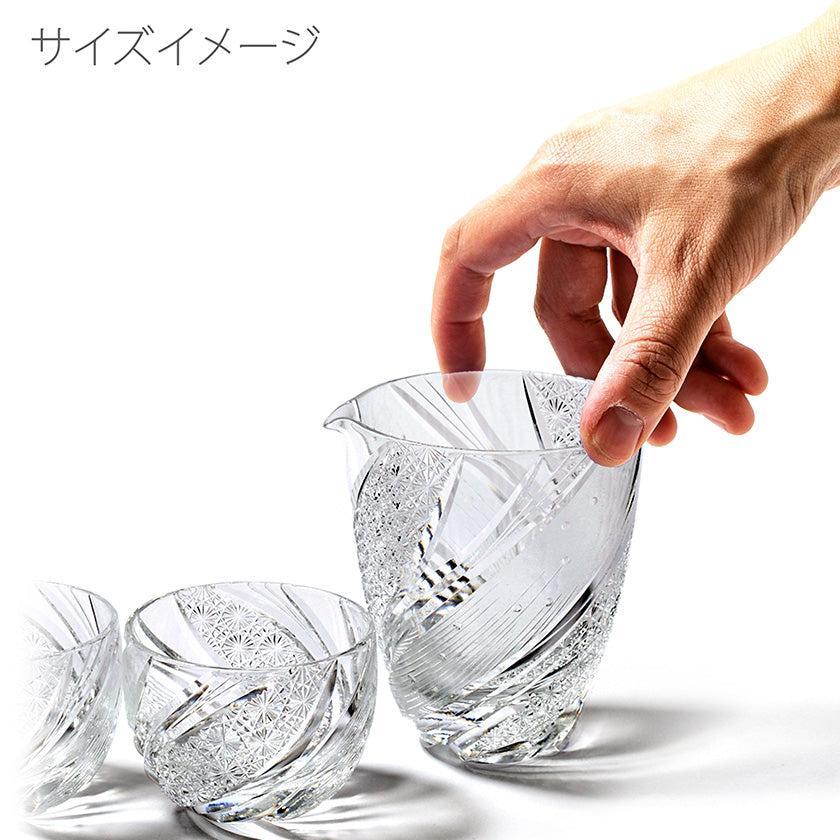 【江戸切子】流星 酒器三点揃 | TABLEAU - Image 4