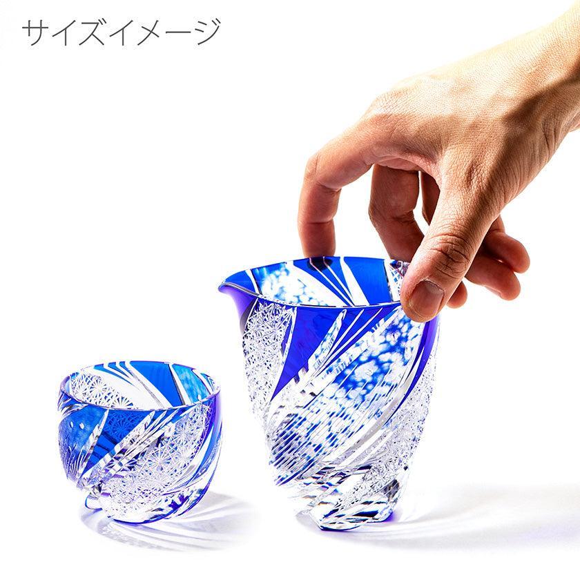 【江戸切子】流星 酒器三点揃 | TABLEAU - Image 8