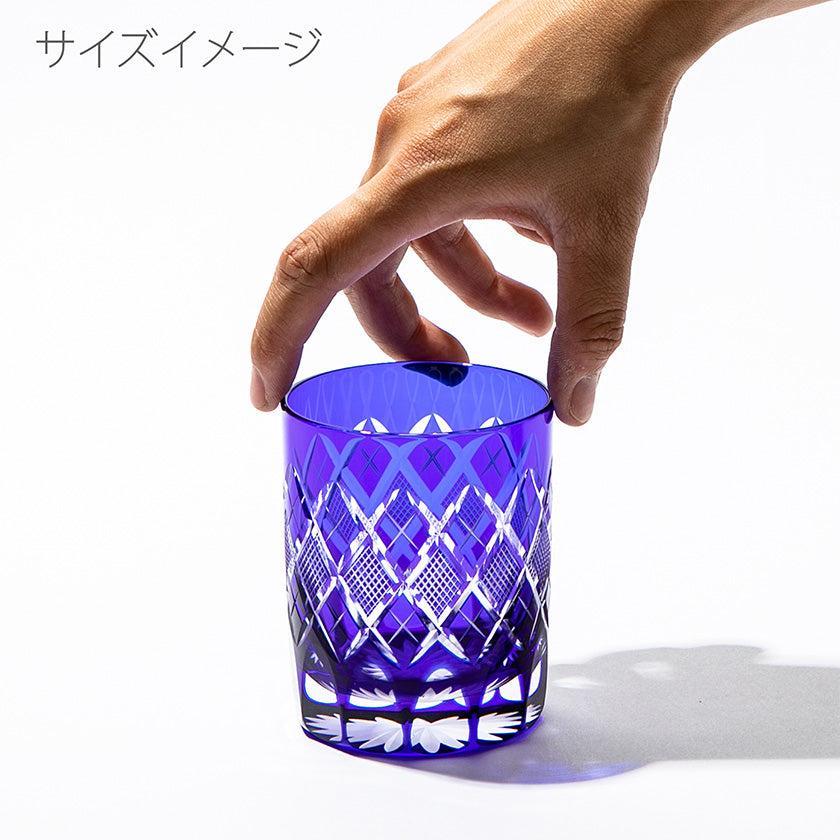 【江戸切子】矢来魚子紋 オールドグラス | TABLEAU - Image 13