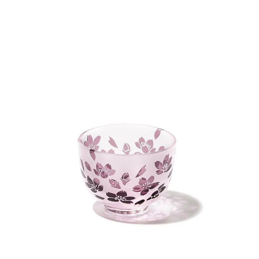【彫刻 夢柄子】桜紋 ぐい呑 (容量80ml) | TABLEAU - Image 10