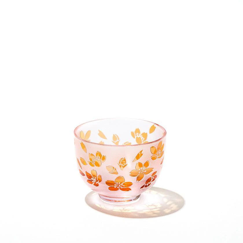 【彫刻 夢柄子】桜紋 ぐい呑 (容量80ml) | TABLEAU - Image 13