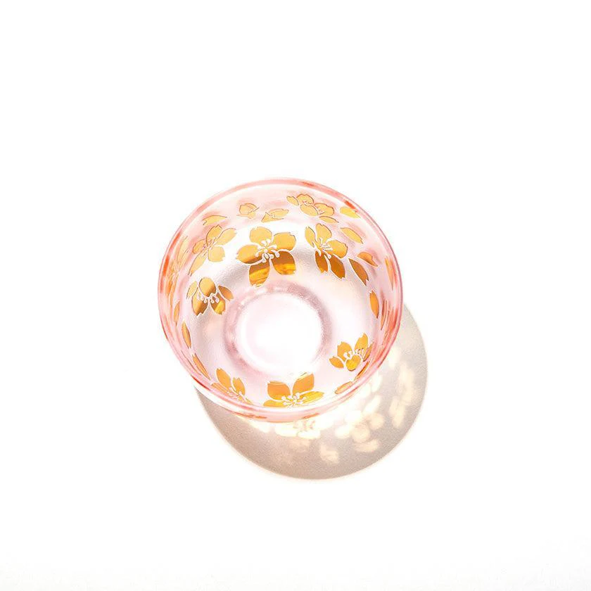 【彫刻 夢柄子】桜紋 ぐい呑 (容量80ml) | TABLEAU - Image 15