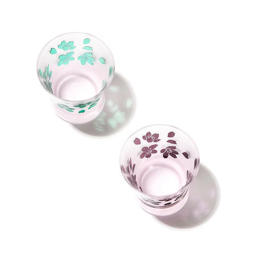 【彫刻 夢柄子】桜紋 ぐい呑ペア(容量90ml) | TABLEAU - Image 3