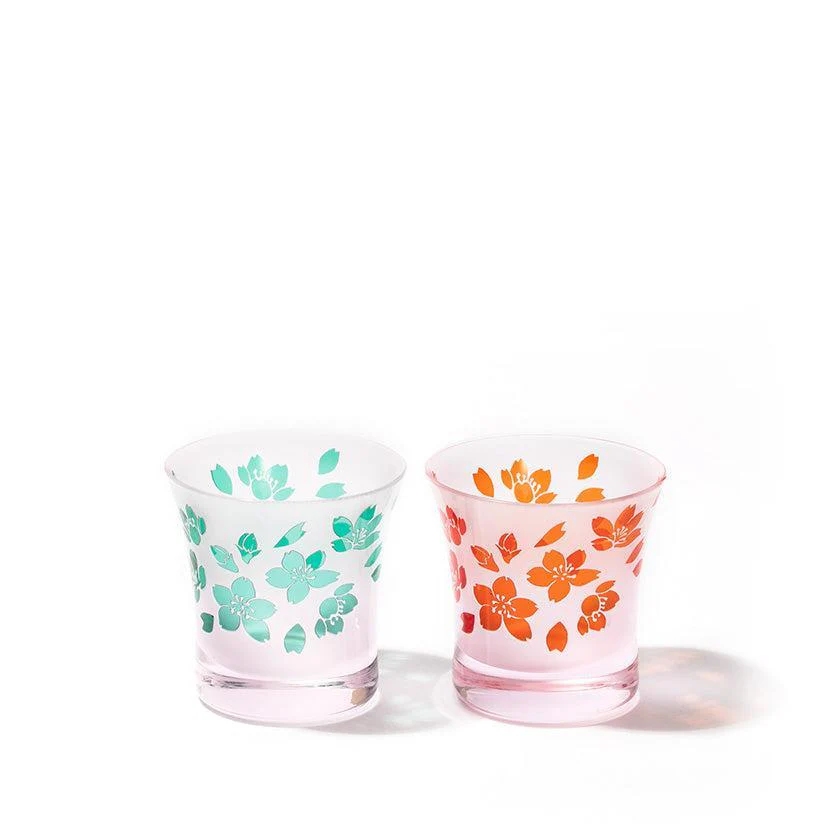【彫刻 夢柄子】桜紋 ぐい呑ペア(容量90ml) | TABLEAU - Image 5
