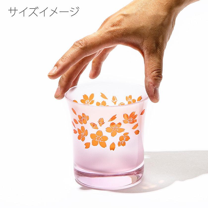 【彫刻 夢柄子】桜紋 オールドグラス | TABLEAU - Image 14