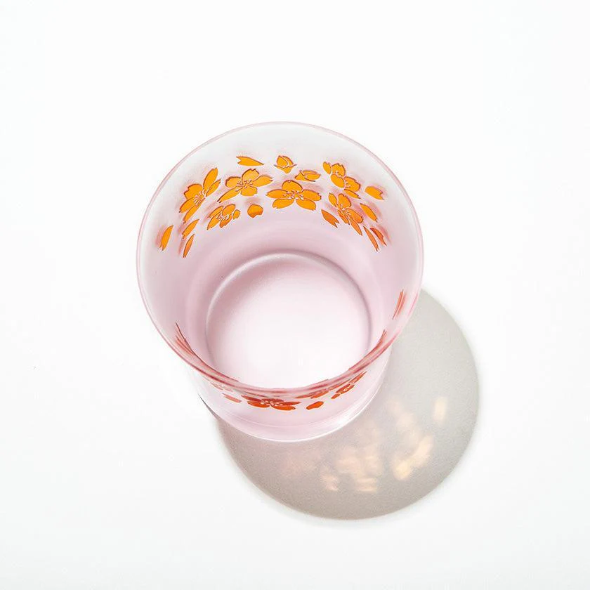 【彫刻 夢柄子】桜紋 オールドグラス | TABLEAU - Image 15