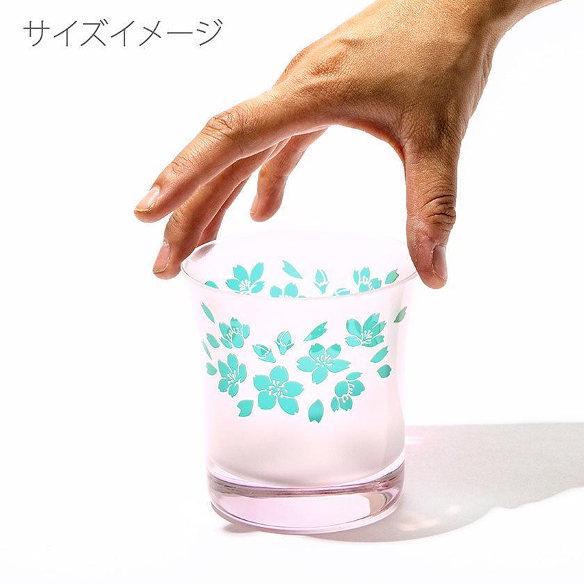 【彫刻 夢柄子】桜紋 オールドグラス | TABLEAU - Image 8