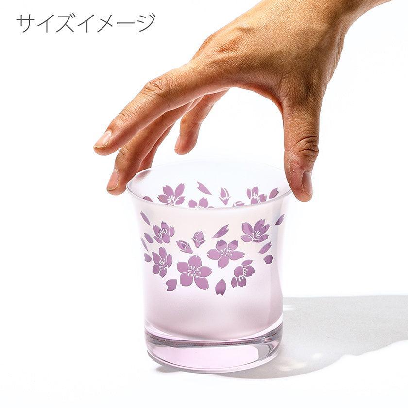 【彫刻 夢柄子】桜紋 オールドグラスペア | TABLEAU - Image 14